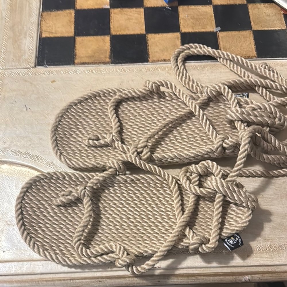 State of Mind Tan Rope Sandals